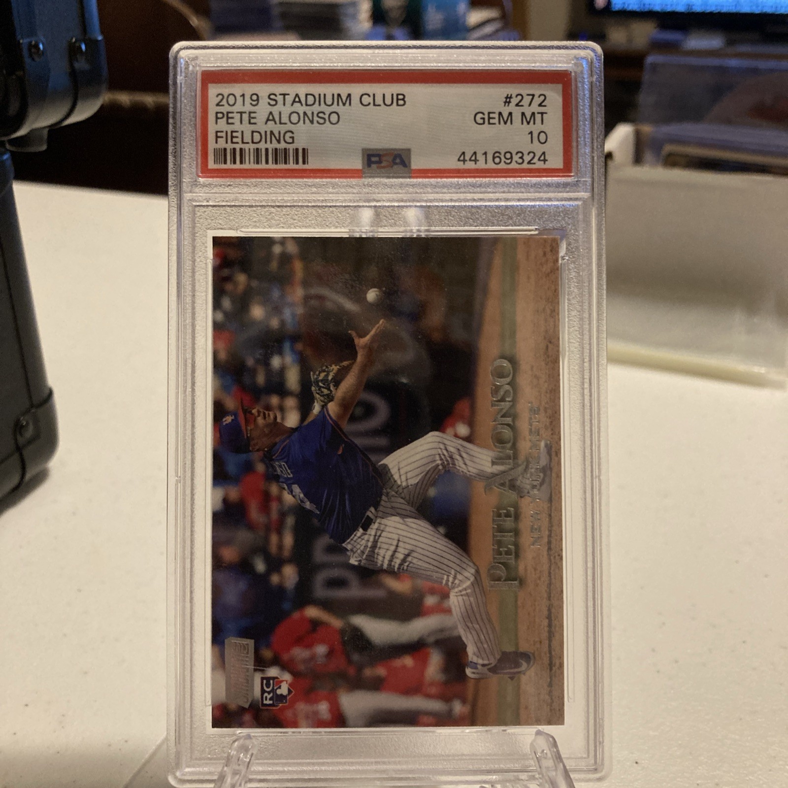 2019 Topps Stadium Club Pete Alonso #272 Rookie Card PSA 10 Mets/Orioles