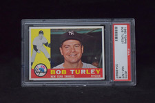 1960 Topps Bob Turley PSA 8 NM-MT CENTERED!