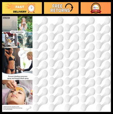 100 Disposable Nose Filters - Sponge Nose Plugs for Tanning, Dust  Allergies