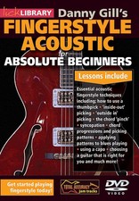 Danny Gill Fingerstyle Acoustic Guitar Lessons Absolute Beginners Tab Video DVD