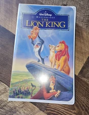 lion king vhs masterpiece collection 2977 Clamshell