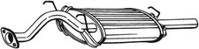 BOSAL Endschalldämpfer Nachschalldämpfer 163-157 für HONDA CIVIC MB MC 6 16V MB8