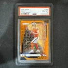 PSA 10 2024 Panini Prizm Bo Nix Orange Lazer Prizm Rookie Card Color Match