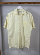 Vintage YSL Yves Saint Laurent Button Short Sleeve Shirt M