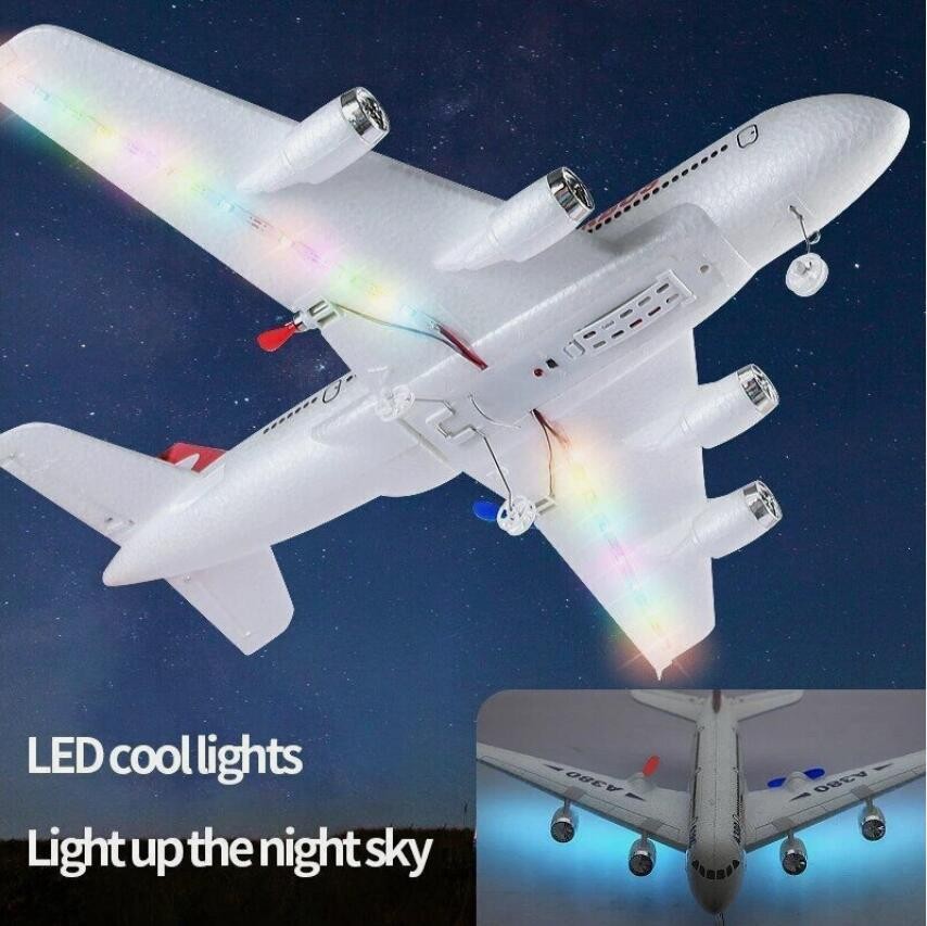 2.4G RC Plane Airbus A380 2CH 6-Axis Gyro 420MM Wing Remote Control Airliner