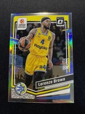 2023-24 Donruss Optic Silver Prizm  EuroLeague #112 Lorenzo Brown