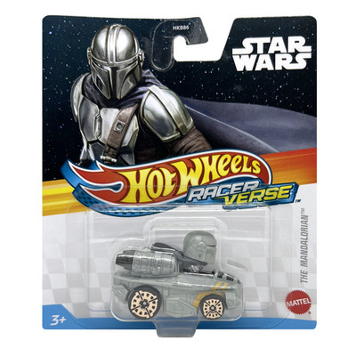 Hot Wheels Racer Verse Star Wars Die-Cast 1:64 Scale Vehicle - The Mandalorian