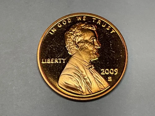 2009 S Lincoln Cent Gem Copper Proof Presidency Reverse #1