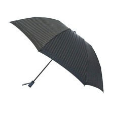 Makita Shoten Folding umbrella Tie Koshu-woven men's Black made in JapaN