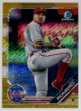 JoJo Romero 2019 Bowman - Chrome Prospects #BCP-37 Gold Shimmer Refractor /50