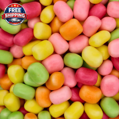 Stock Boy Candy Co. Sour Fizzy Beans, German Import, 1/2 Pound, Assorted Colors
