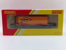 Hornby Railroad R6421 PCA Oil Tanker RMC Orange, OOM Gauge, good in a good box
