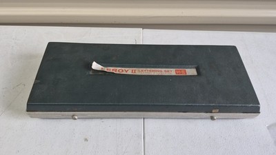 Vintage K+E LEROY II Lettering Set Keuffel & Esser Engineering Drafting Tool Kit
