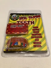 Forum Novelties Evil Clown Teeth 2006 Halloween Costume Accessory Sealed New