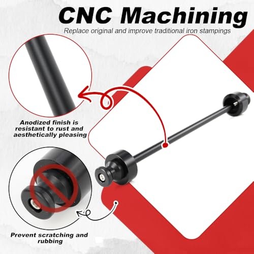 Rear Axle Sliders & Swing Arm Stand Bobbins - Fit for MT-07 FZ-07 2014-2025 - Picture 4 of 8