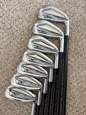Mizuno JPX 921 Forged Iron Set w/ LA Golf L-Series 120i Stiff Shafts 4-PW