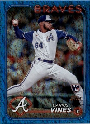 2024 Topps Blue Foil #493 Darius Vines /999 - BB