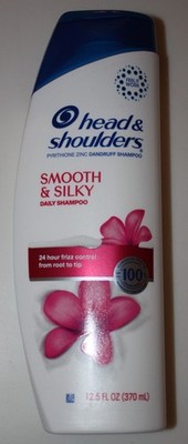Head & Shoulders Smooth & Silky Daily Shampoo 12.5 FL OZ 370 mL Pyrithione Zinc