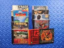 Lot of 11 PC CD Video Games and Sofware - Tribes 2, Magic the Gathering and more