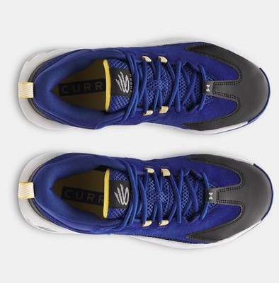 Under Armour GS Curry 3Z 25 SDE Royal Blue/White/Yellow Size 7Y