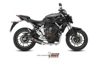 Kompletter Auspuff Zugelassen Mivv Oval Carbon Yamaha MT-07 / FZ-07 2014 - 2024