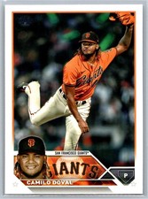 2023 Topps #262 Camilo Doval - San Francisco Giants