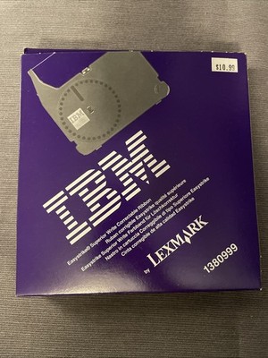 IBM Lexmark Easystrike Superior Write Correctable Ribbon 1380999 New In Box