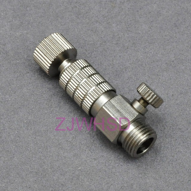 Quick Release Disconnect Adapter & Air Flow Control Coupler For