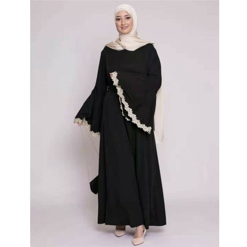 Ramadan Kaftan Abaya Muslim Women Long Dress Maxi Robe Dubai Party Gown Abayas - Picture 176 of 220