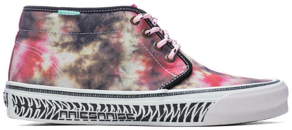 Size 9.5 - VANS Chukka LX Vault OG x Aries Black/Magenta 