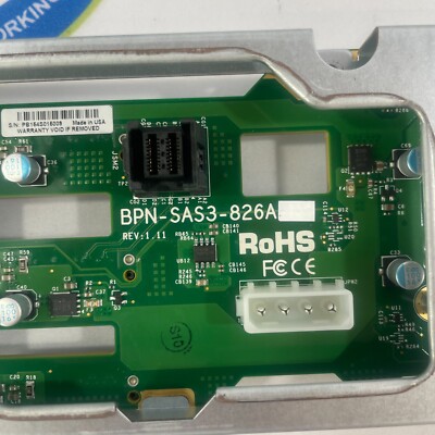 XP569 DELL BACKPLANE 8 BAY 3.5 LFF SAS SATA FOR POWEREDGE R520 G12