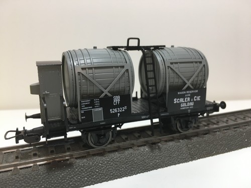 Weinfasswagen "Scaler & Cie." der SBB - 77014 von Tillig - Neu in OVP