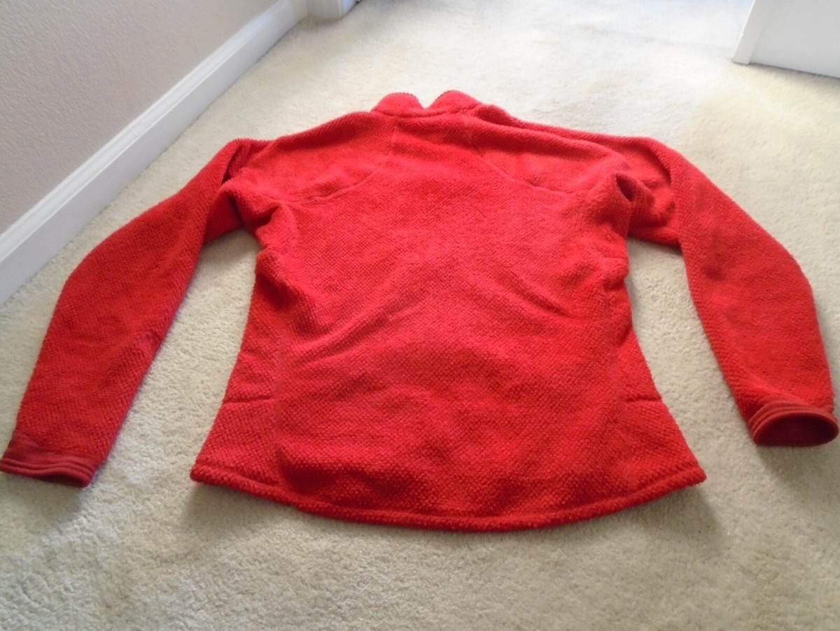 Patagonia R2 Red Fleece L 25135F8 full zip jacket | eBay