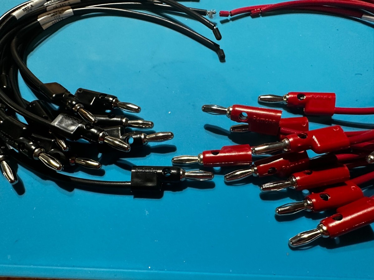 Keithley CA-567 Stack Up Banana Test Cable 8010/8011 Power Fixture