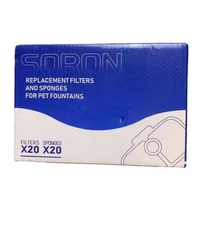 SORON Replacement Filters Sponges For Petlibro Cat Water Fountain Part 40 Pack