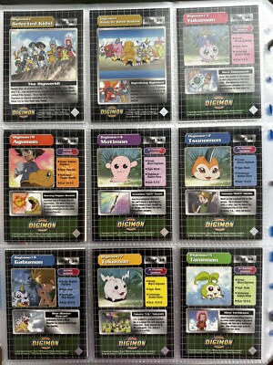 Digimon Trading Cards Series 2 Upper Deck Assortment of 72 Cards