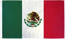 Mexico Flag 4x6ft Flag of Mexico Mexican Flag 4' x 6'