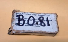 Square D B0.81 Overload Relay Thermal Unit Heater 