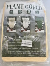 2 pack plant covers freeze protection 24"x32"