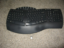 Perixx Periboard 612 Wireless Ergonomic Split Keyboard with Dual Mode 2.4G