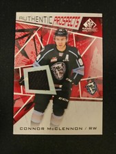 21-22 Connor McClennon CHL SP Game Used Authentic Prospects Jersey 