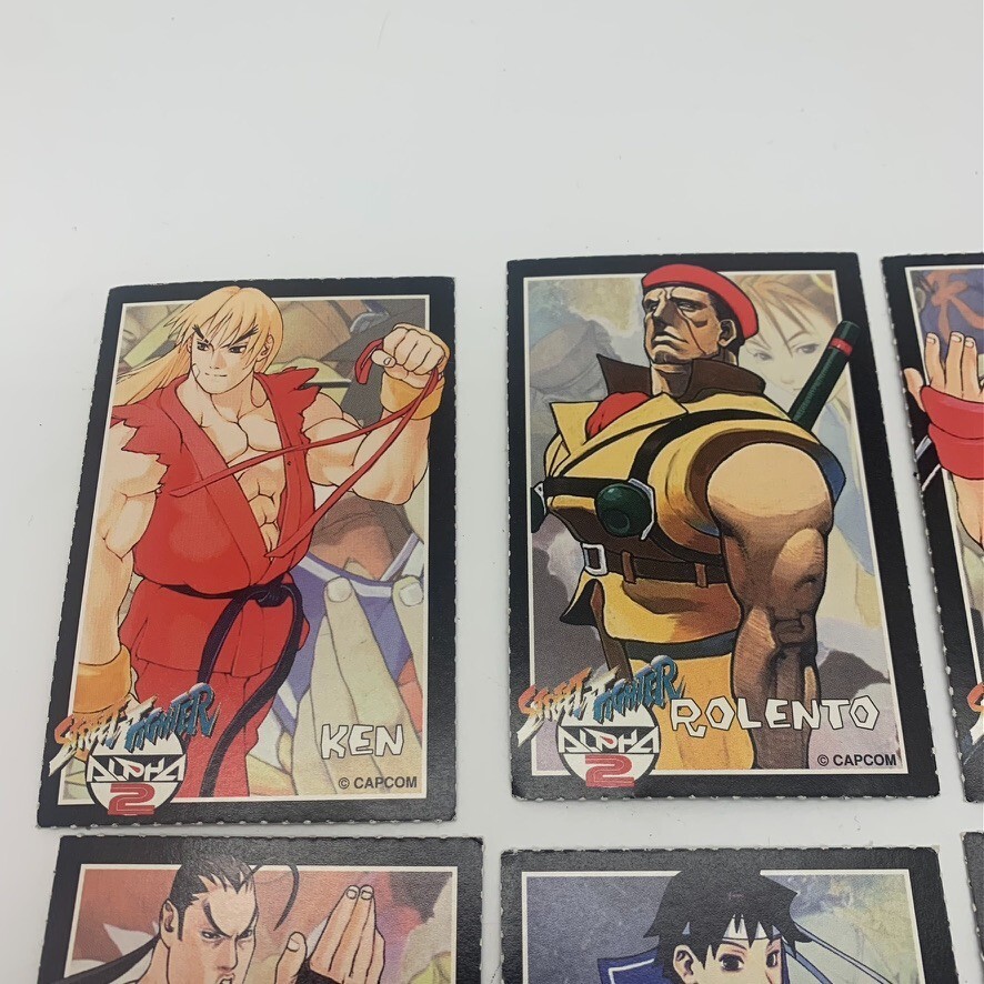 ストリートファイターⅡＶ　カード　コンプリートセット　スト2 CAPCOM Street Fighter Alpha 2 Capcom Nintendo Power Trading Cards VTG | eBay