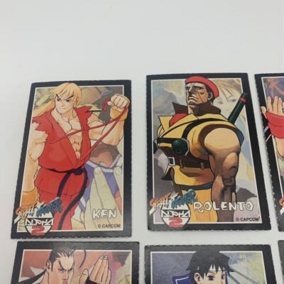 Street Fighter Alpha 2 Capcom Nintendo Power Trading Cards VTG | eBay
