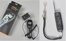 Vello RCW-C2 & RW-C2 Wireless ShutterBoss/Release Remote Canon 3-Pin Connection 