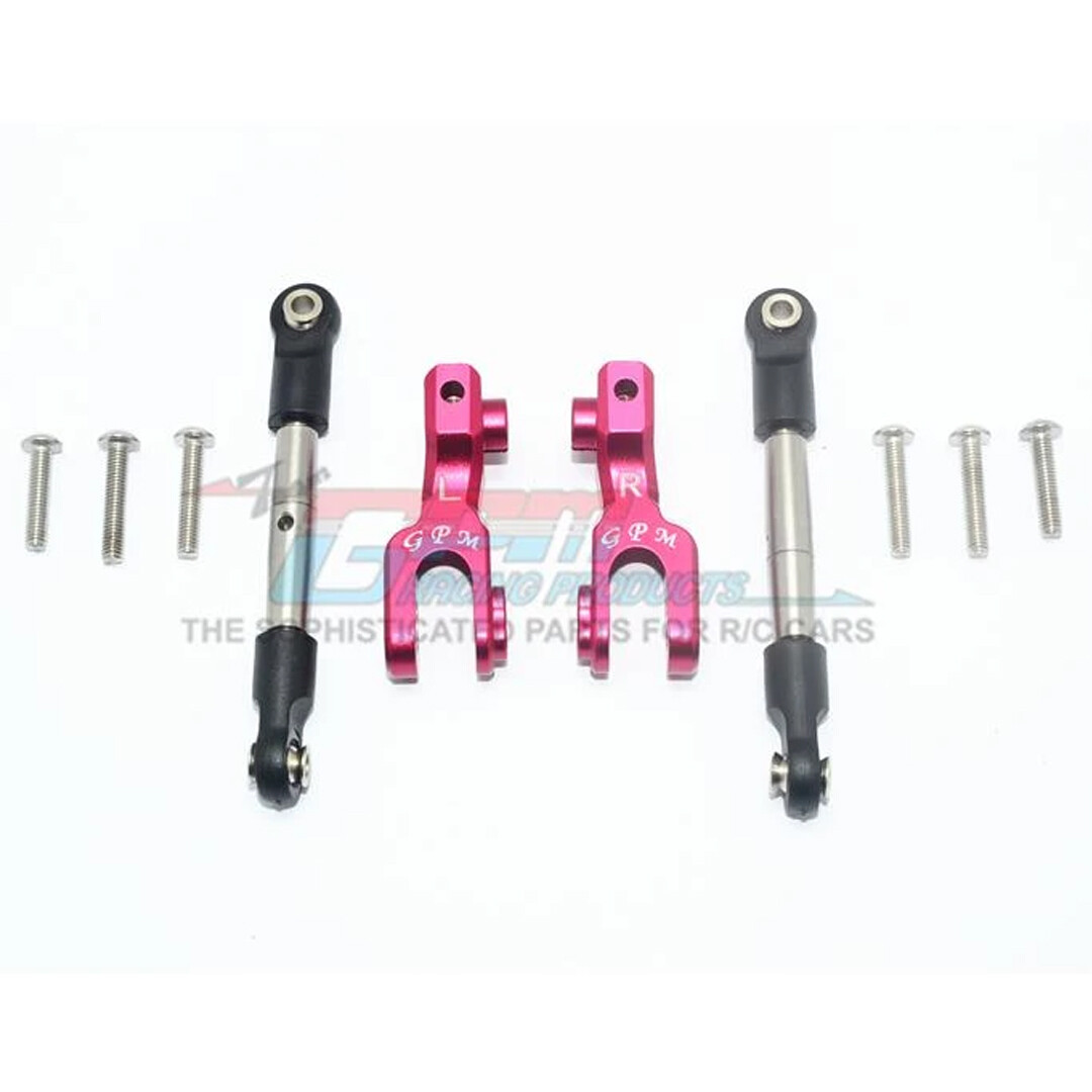 その他 A rai GPM Alum Front Sway Bar Red & Stainless Steel Linkage : Unlimited