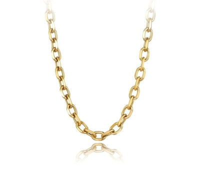 Handgegossene Halskette mit Anhänger, Hip Hop Rock Style, dicke Kette für Herren Damen