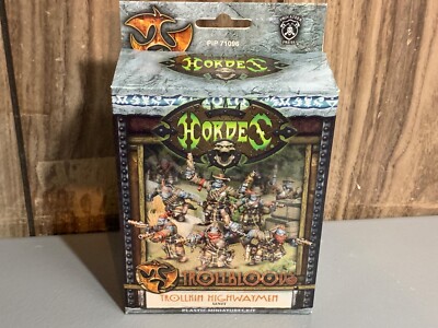 NIB NEW IN BOX WARMACHINE HORDES TROLLBLOODS TROLLKIN HIGHWAYMEN
