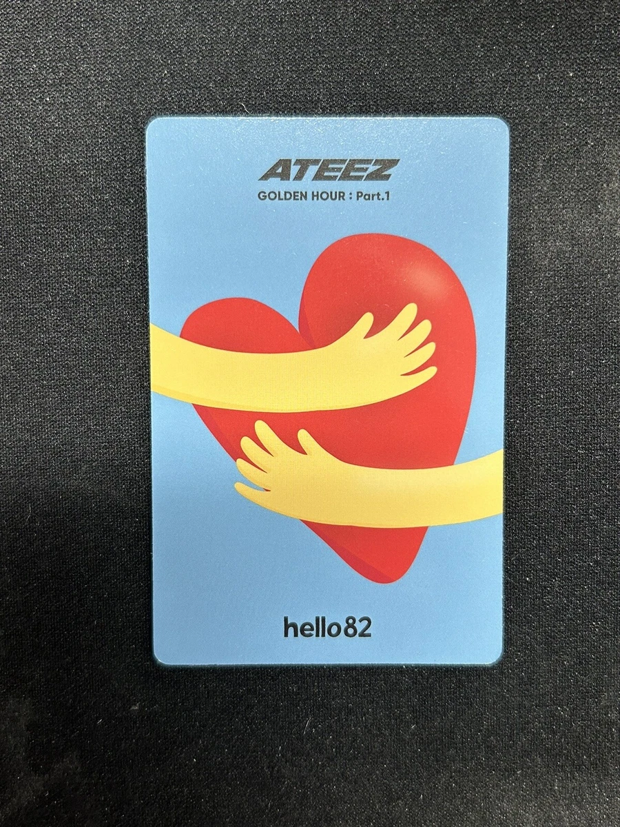 ATEEZ ウヨン トレカ US hello82 Wooyoung Hug ATEEZ ウヨン トレカ US hello82 Wooyoung Hug