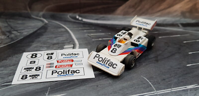 Faller AMS AURORA AFX G-Plus Repro Paper Sticker BMW POLIFAC #8