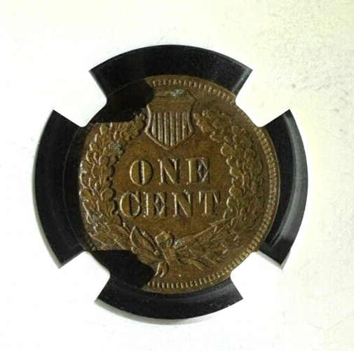 1871 Indian Head Cent NGC AU 53 BN  Key Date - Image 4 of 4